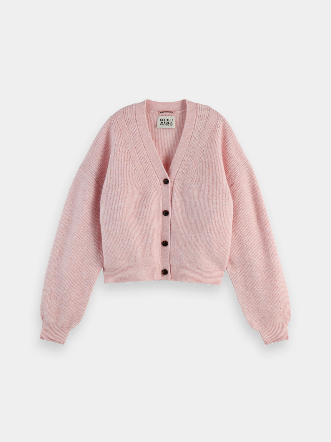 Fuzzy relaxed cardigan