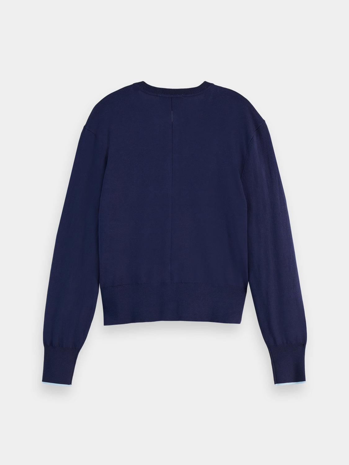 Crewneck cardigan