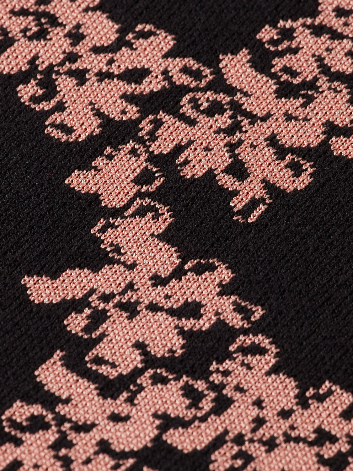 Jacquard printed pullover