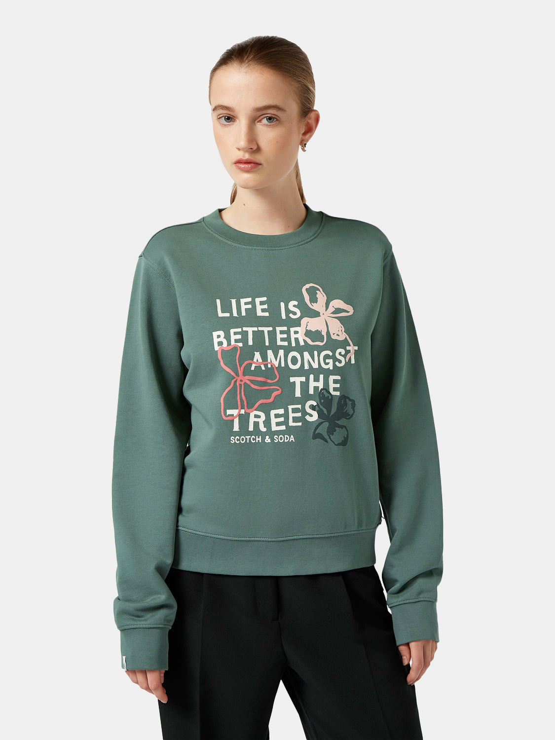 Puff artwork sweatshirt