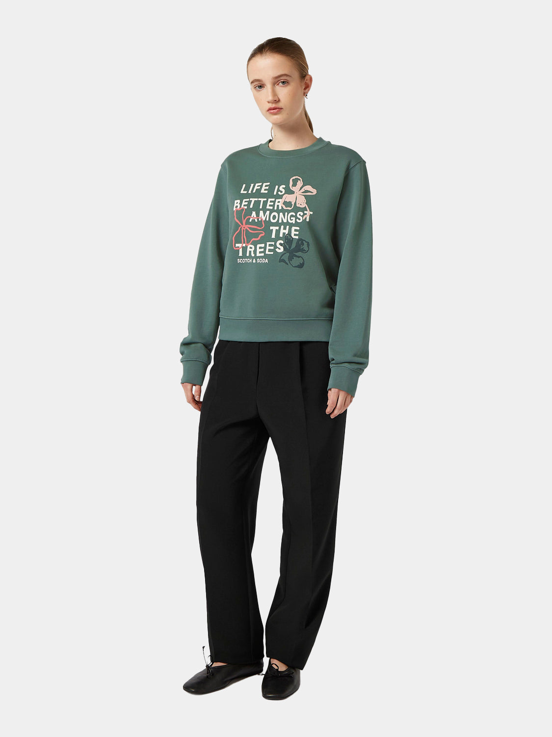 Puff artwork sweatshirt