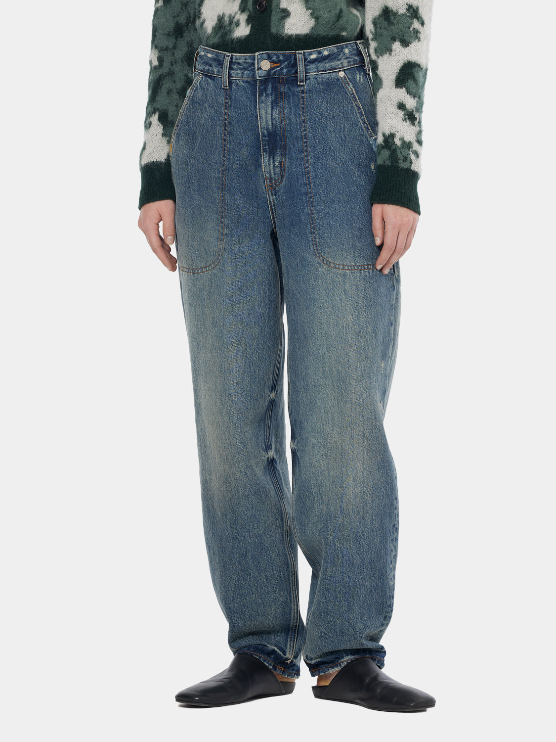 Tide balloon fit jeans