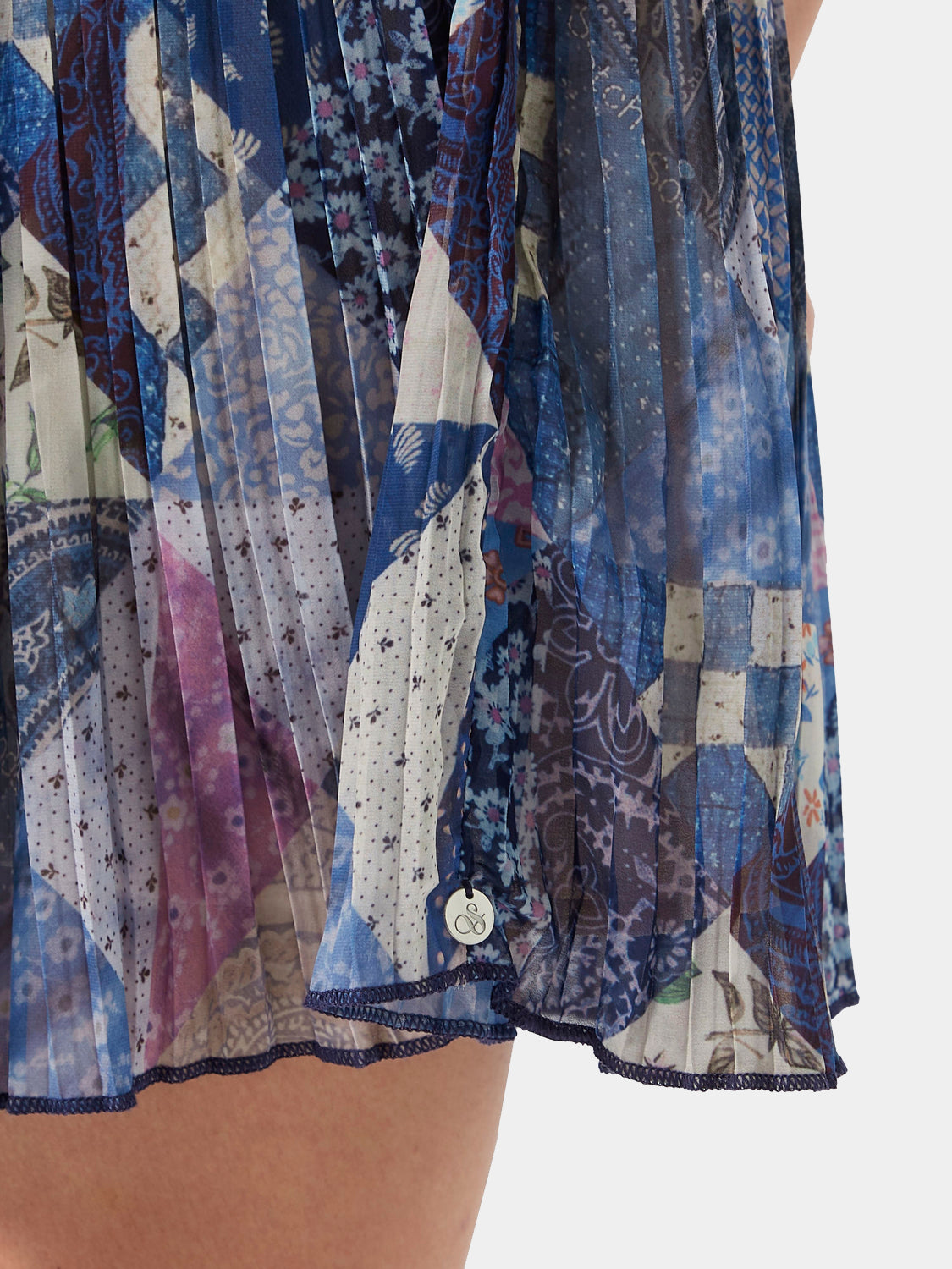 Pleated mini dress - Scotch & Soda NZ