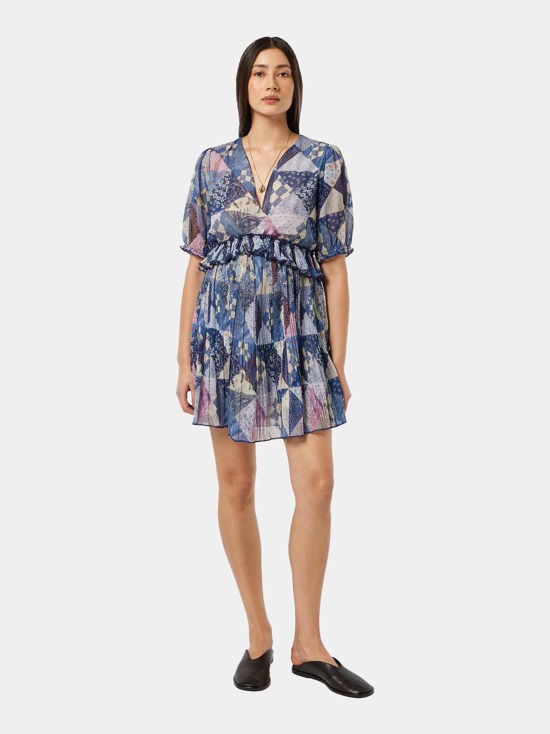 Pleated mini dress - Scotch & Soda NZ