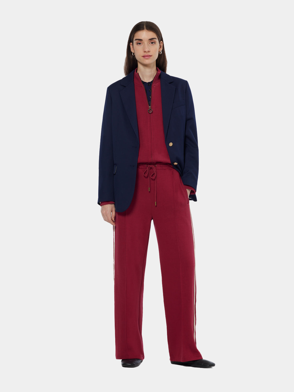 Boyfriend gabardine blazer - Scotch & Soda NZ