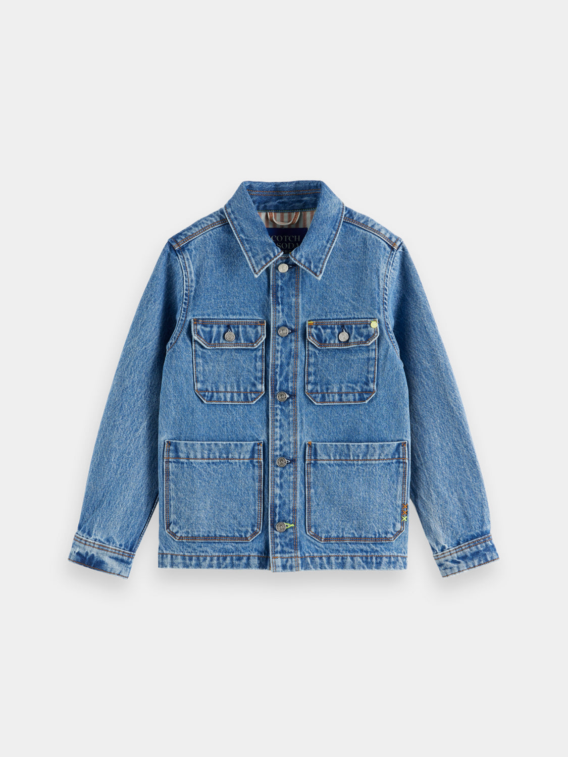 Kids - Denim jacket - Scotch & Soda NZ