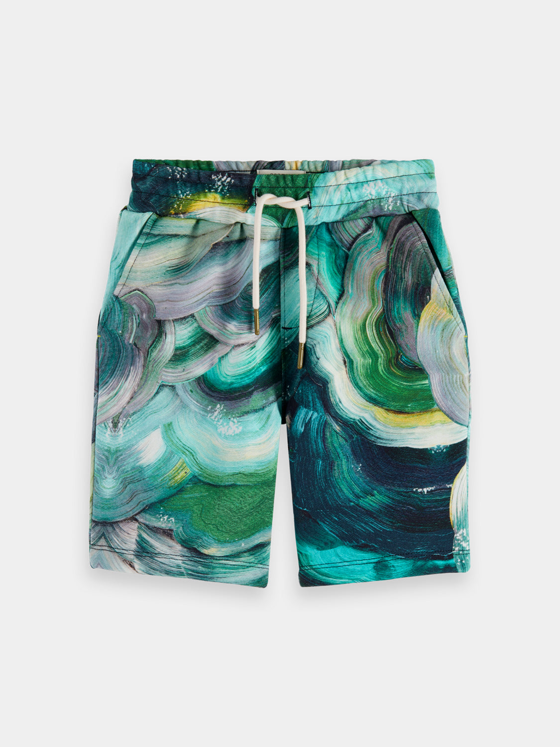 Kids - Mid-length sweatshorts - Scotch & Soda NZ