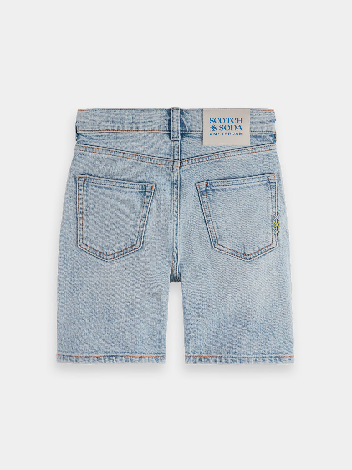 Kids - Pitch denim shorts - Scotch & Soda NZ