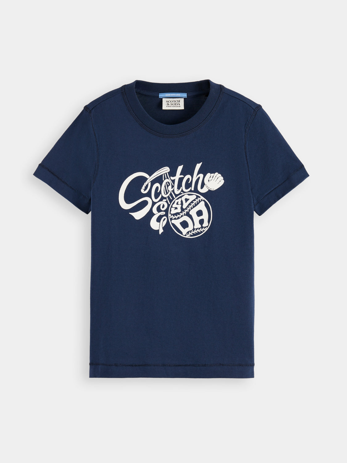 Kids - Logo t-shirt - Scotch & Soda NZ