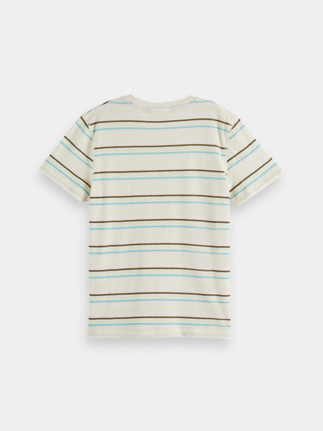 Kids - Yarn-dyed t-shirt - Scotch & Soda NZ