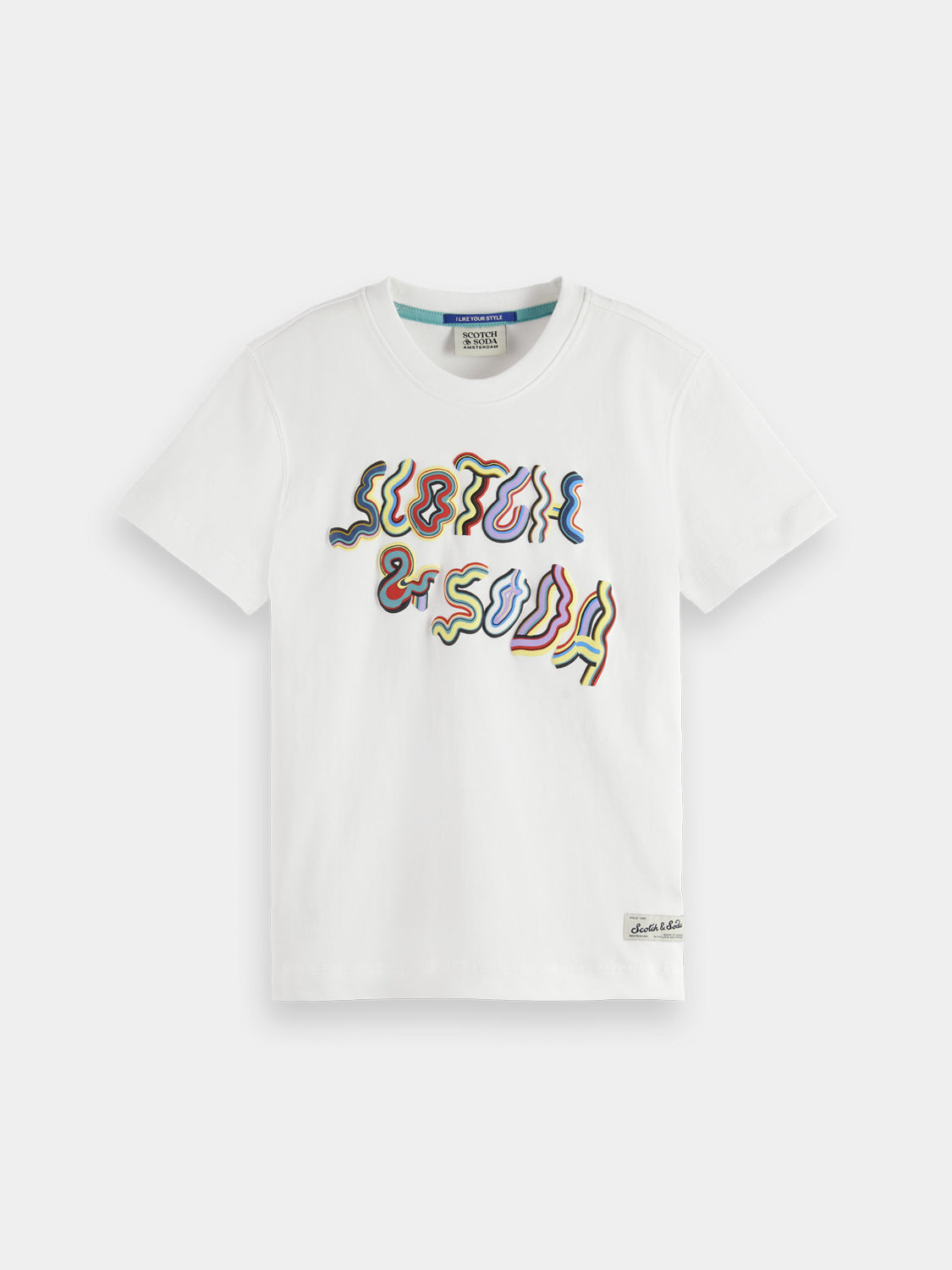 Kids - Artwork t-shirt - Scotch & Soda NZ