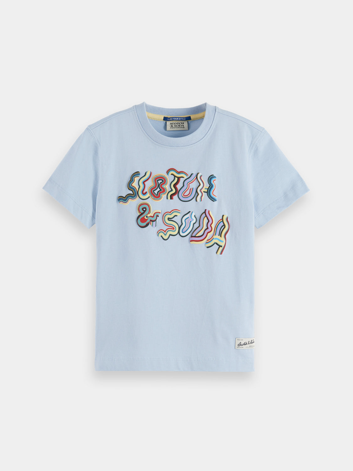 Kids - Artwork t-shirt - Scotch & Soda NZ
