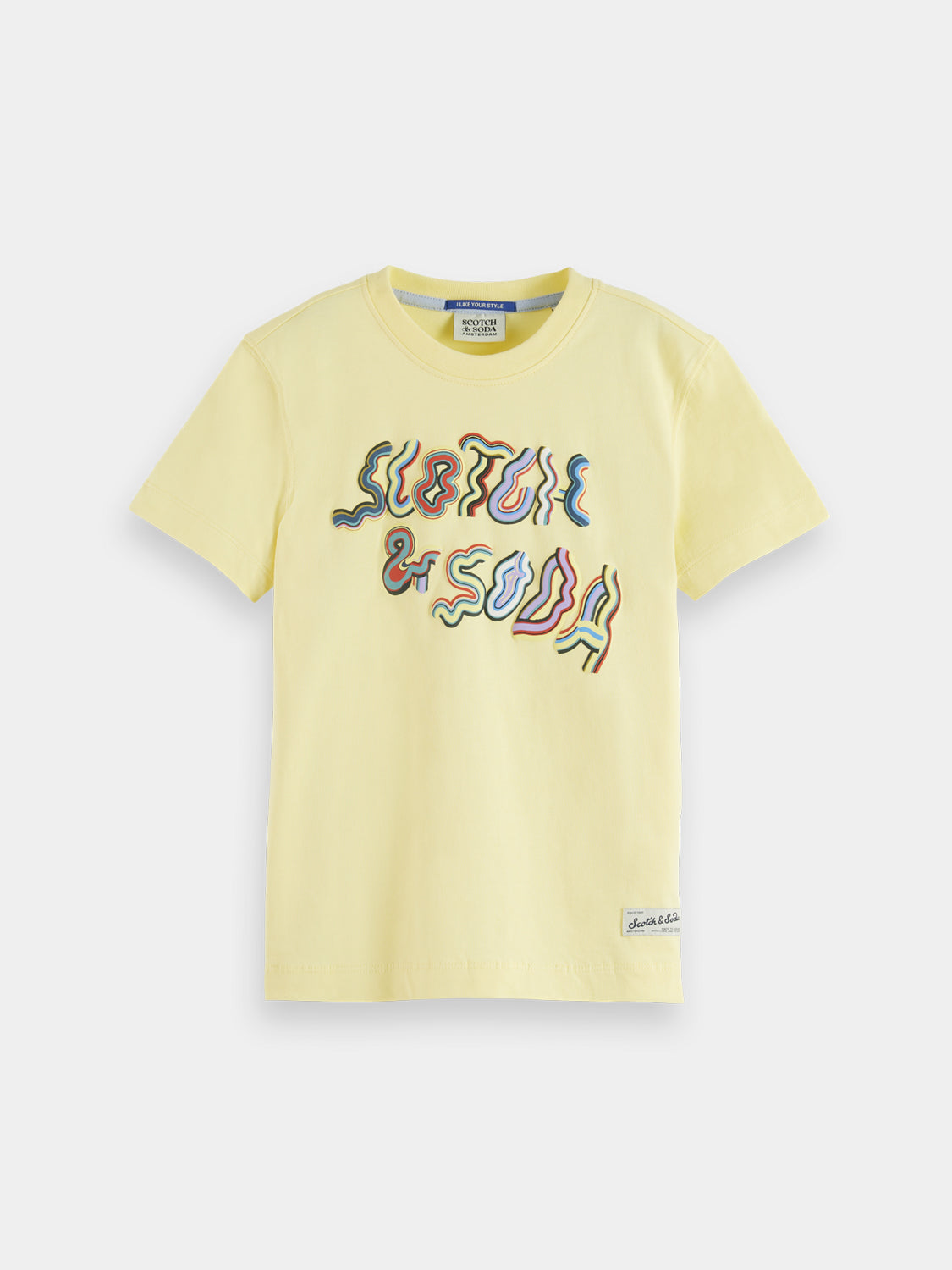 Kids - Artwork t-shirt - Scotch & Soda NZ