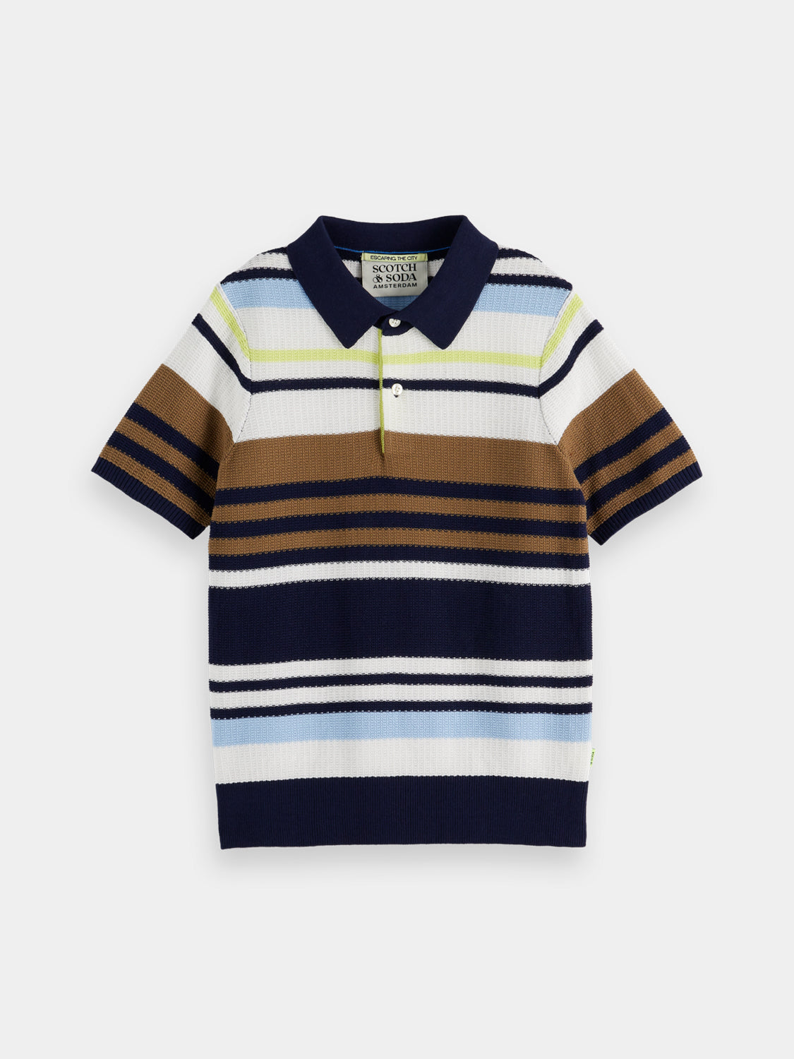 Kids - Structured knitted polo