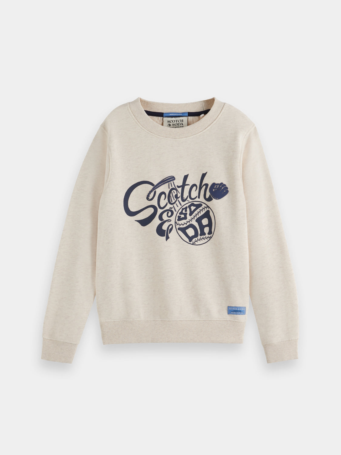 “Scotch & Soda” アートワークスウェットシャツ Ecru SCOTCH＆SODA SCOTCH&SODA/スコッチ＆ソーダ LOGO ART HOODIE