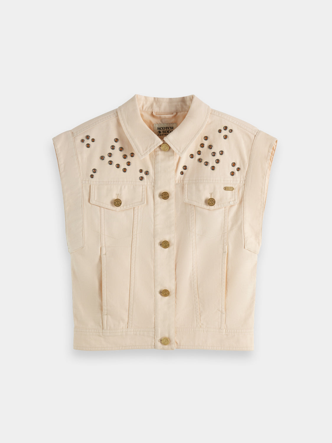 Kids - Sleeveless gilet - Scotch & Soda NZ