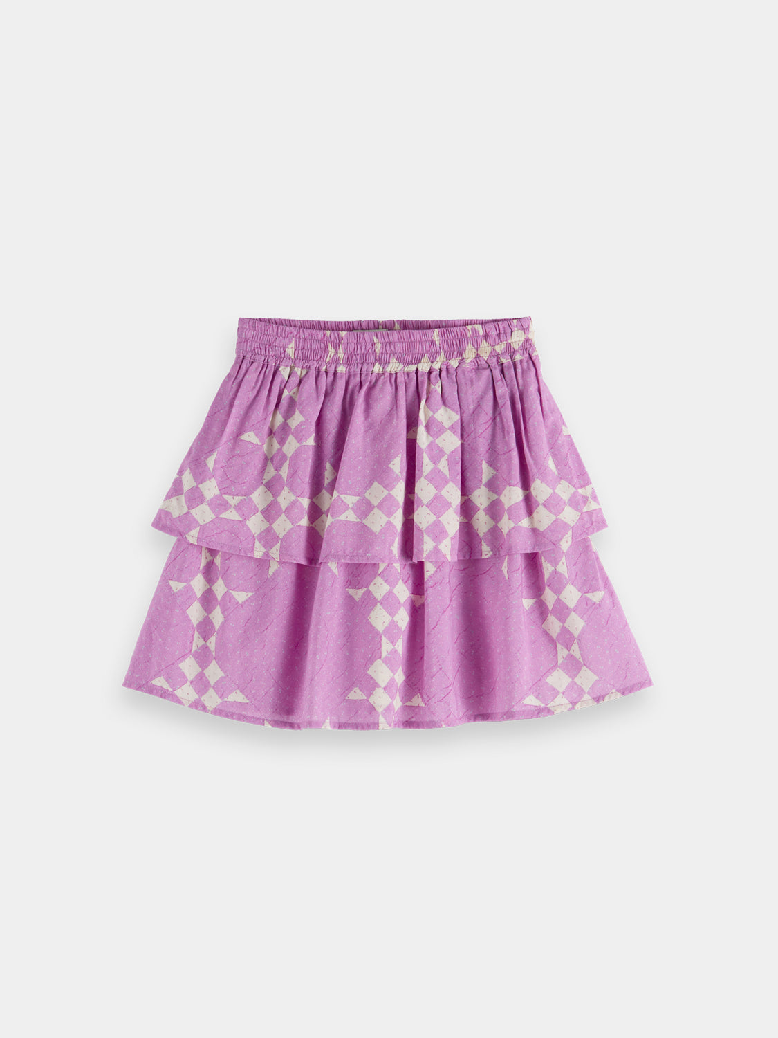 Kids - Printed tiered skirt - Scotch & Soda NZ