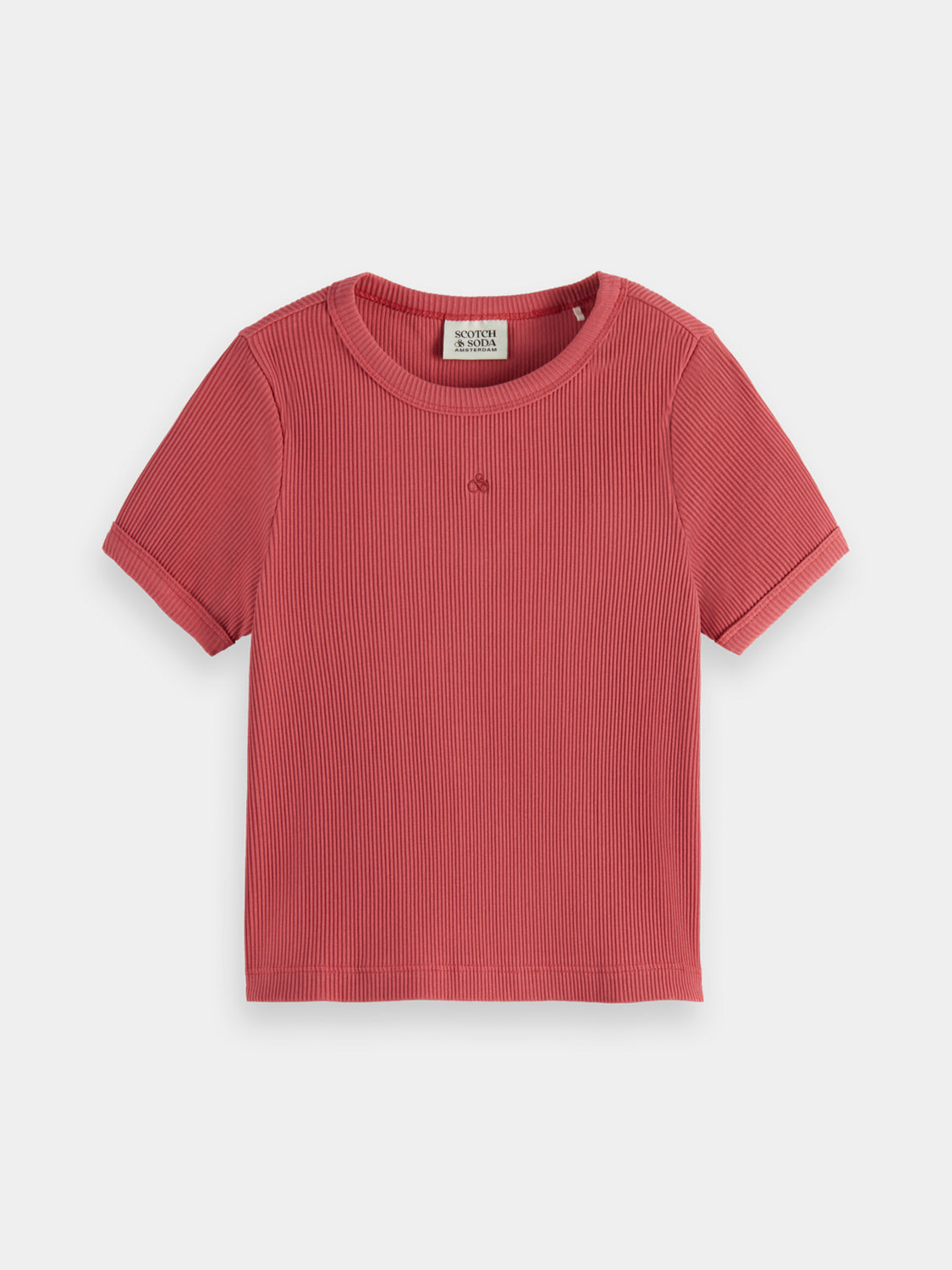 Kids - Ribbed t-shirt - Scotch & Soda NZ