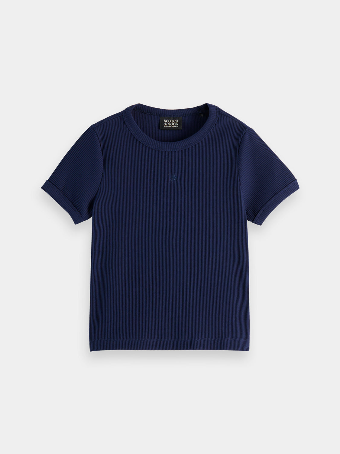 Kids - Ribbed t-shirt - Scotch & Soda NZ