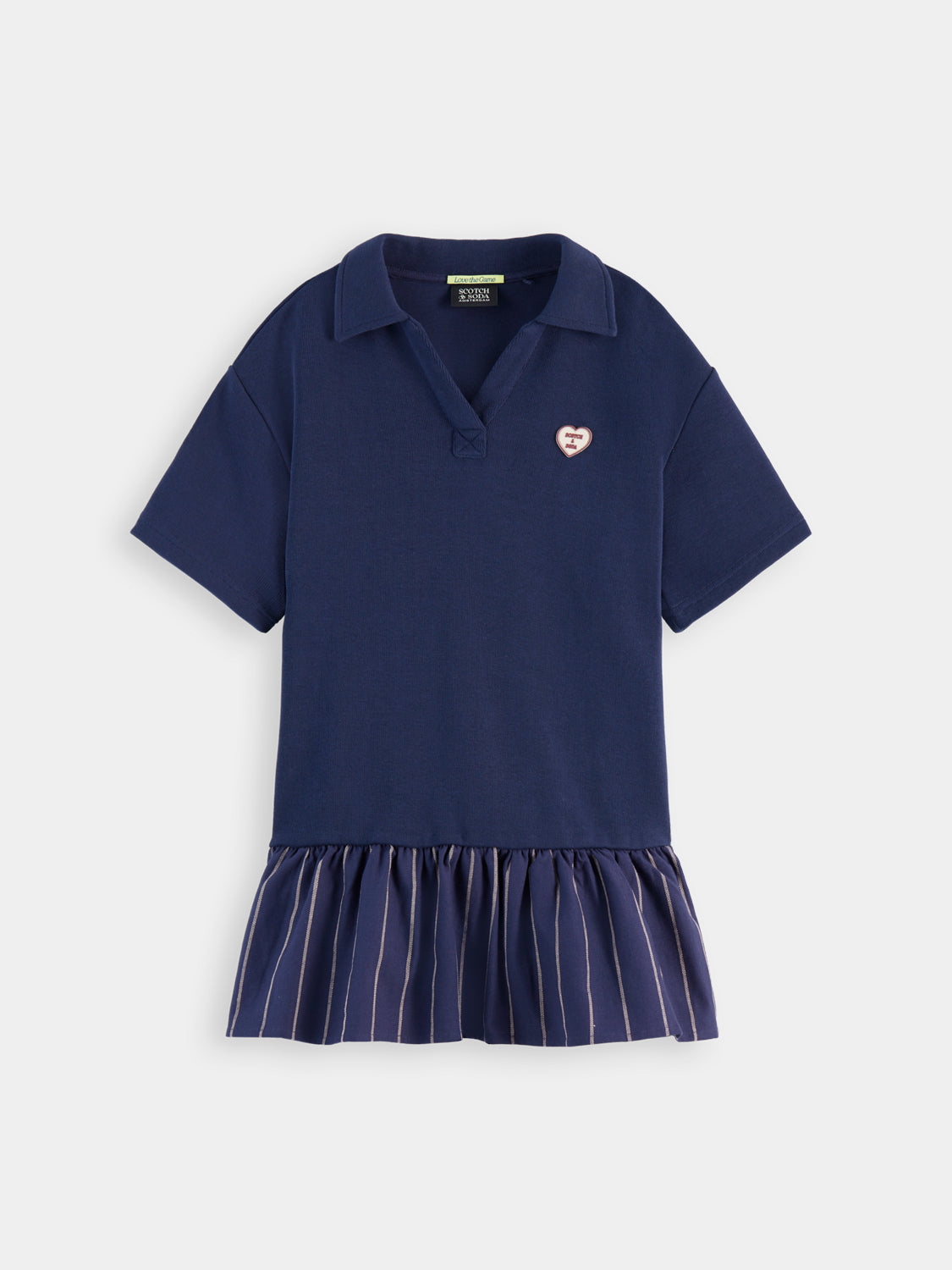 Kids - Polo ruffle skirt dress - Scotch & Soda NZ