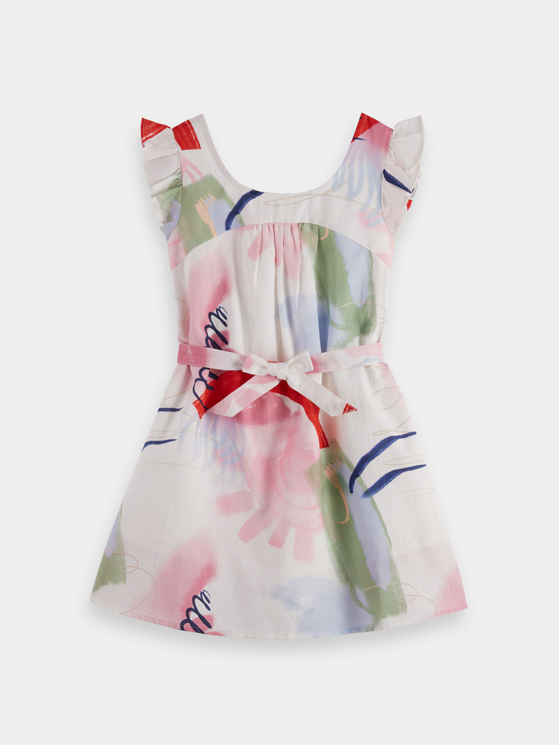 Kids - Printed dress - Scotch & Soda NZ