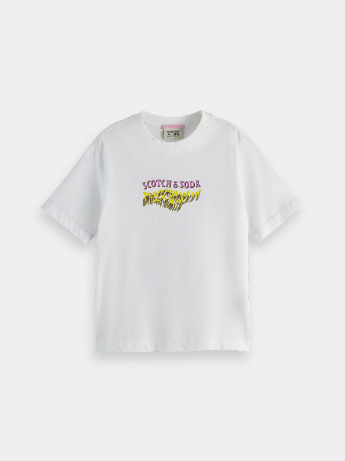 Kids - Artwork t-shirt - Scotch & Soda NZ