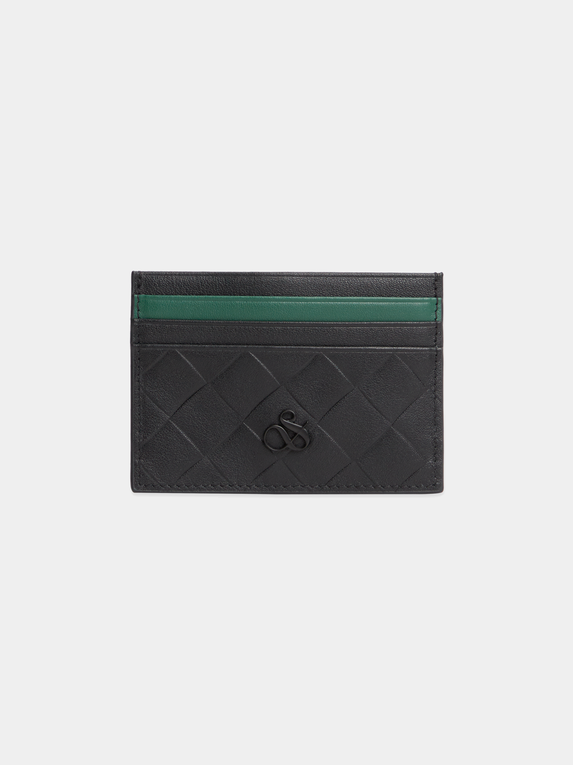 Leather cardholder from Scotch & Soda featuring multiple card slots and sleek design, perfect for organized everyday carry.