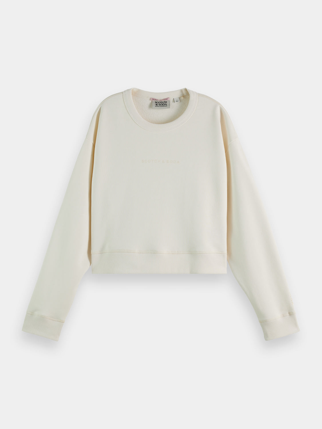 Chest artwork sweatshirt - Scotch & Soda NZ