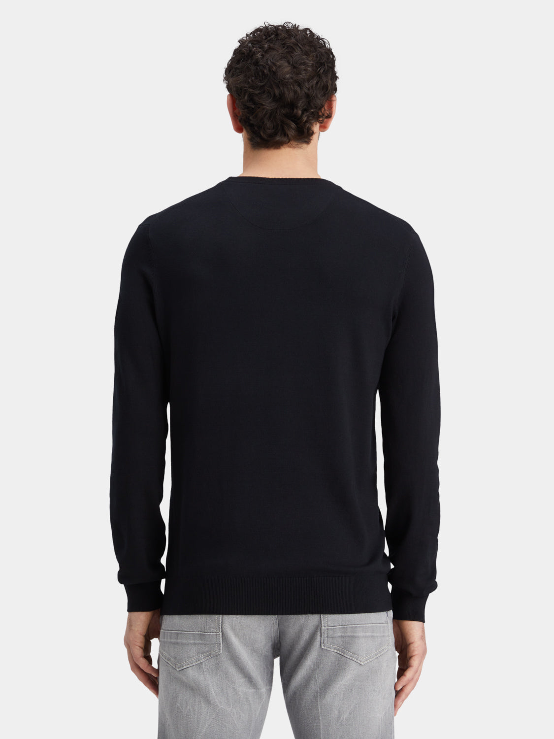 Viscose crewneck pullover - Scotch & Soda NZ