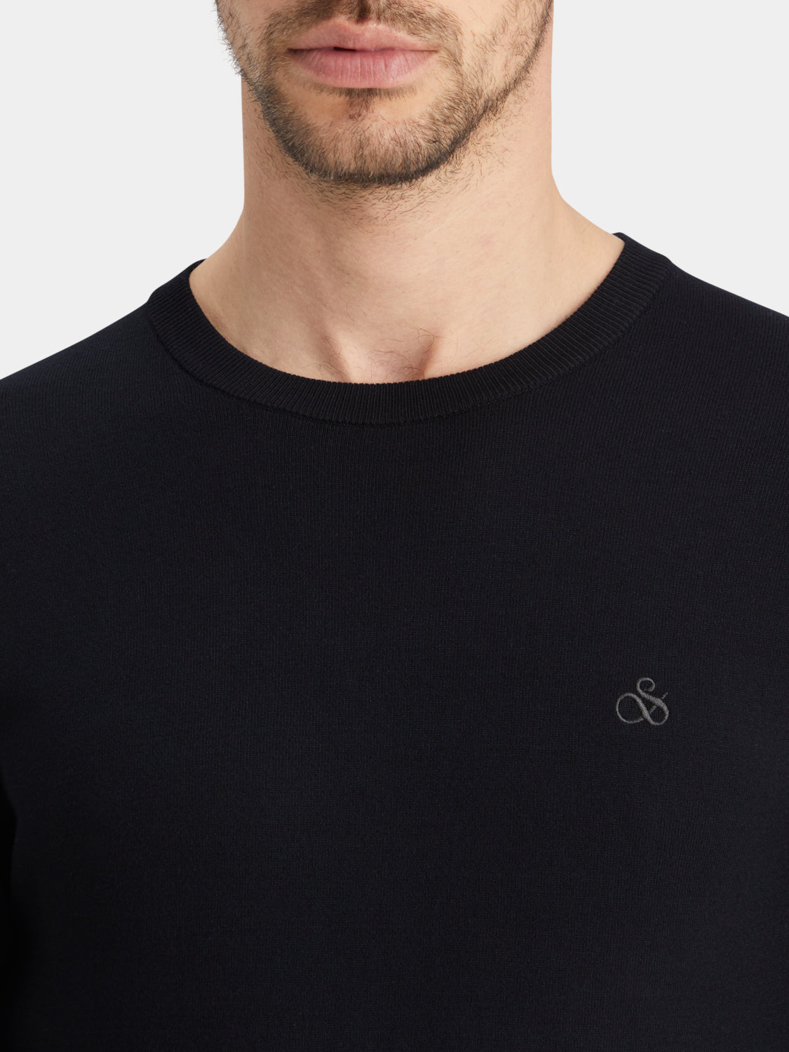 Viscose crewneck pullover - Scotch & Soda NZ