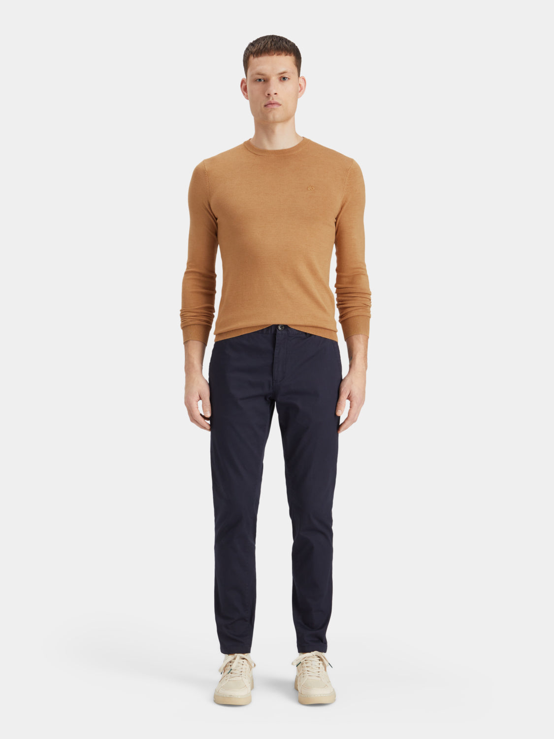 Viscose crewneck pullover - Scotch & Soda NZ