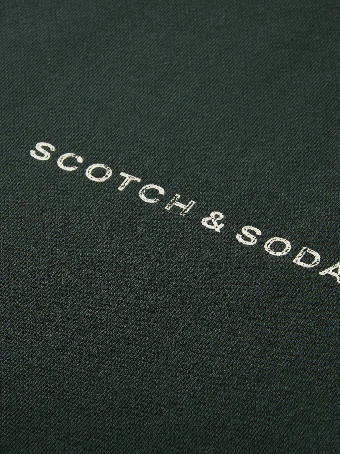 Scotch & Soda logo sweatshirt featuring a casual fit, soft fabric, and displayed with a neutral background.