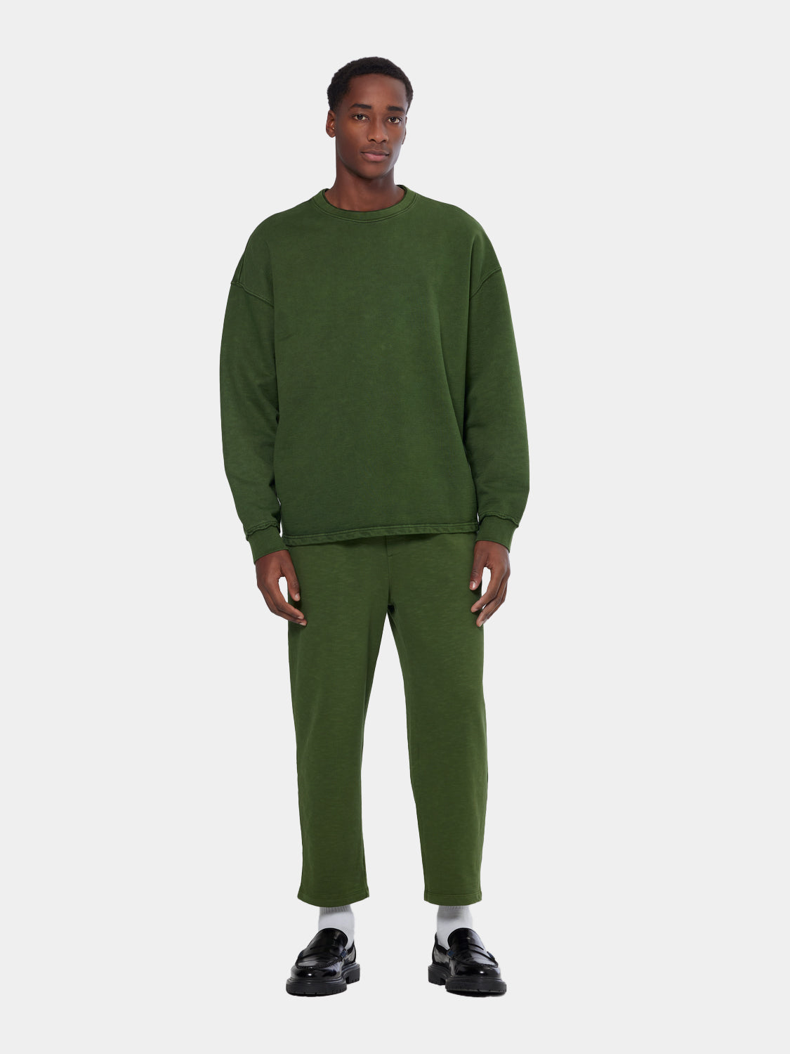 Black Scotch & SODA 3 Crosses sweatshirt with front graphic, soft cotton blend, and casual fit.