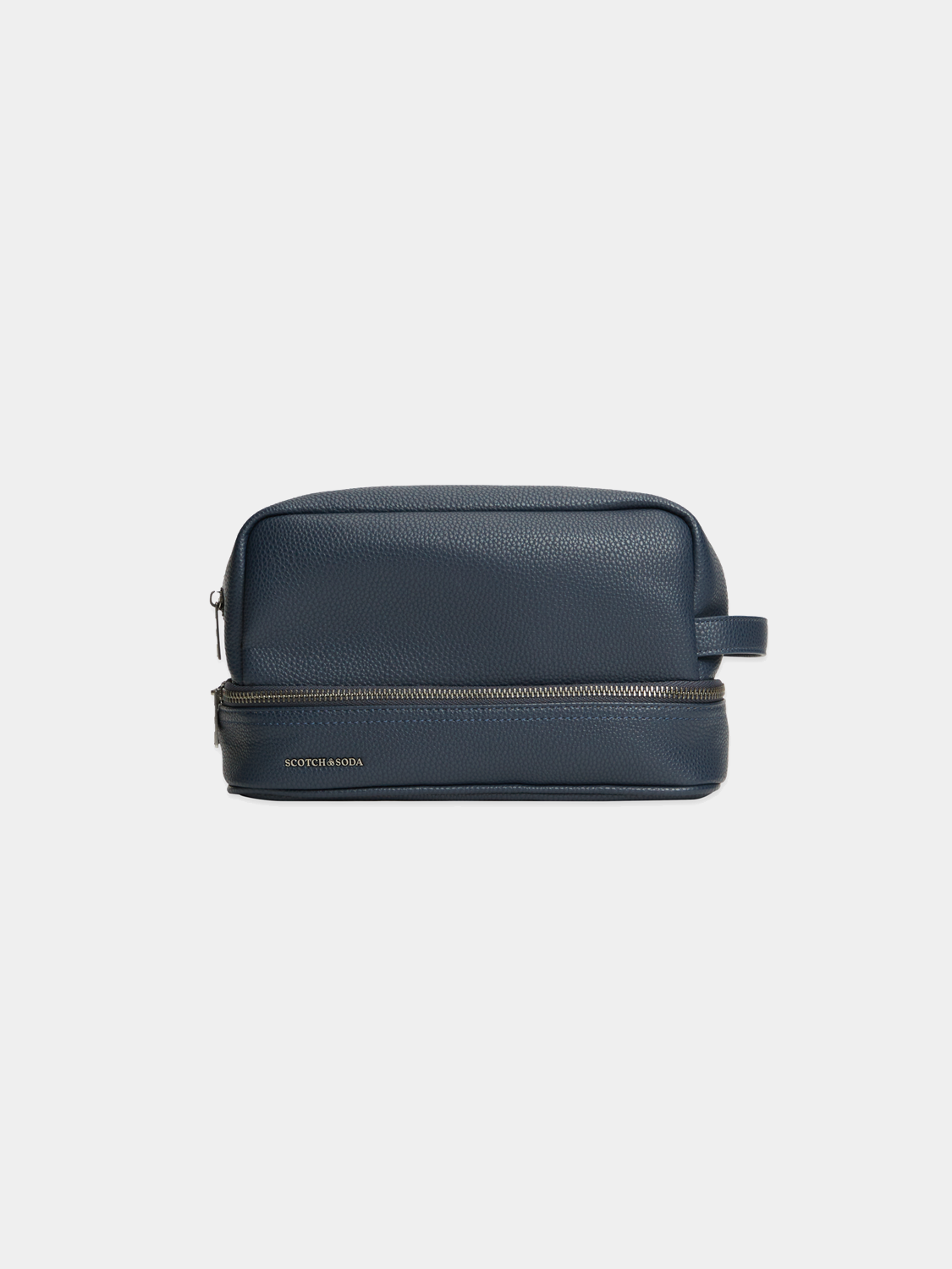 SCOTCH & SODA travel pouch bag with multiple compartments, made of durable fabric, ideal for organizing essentials.