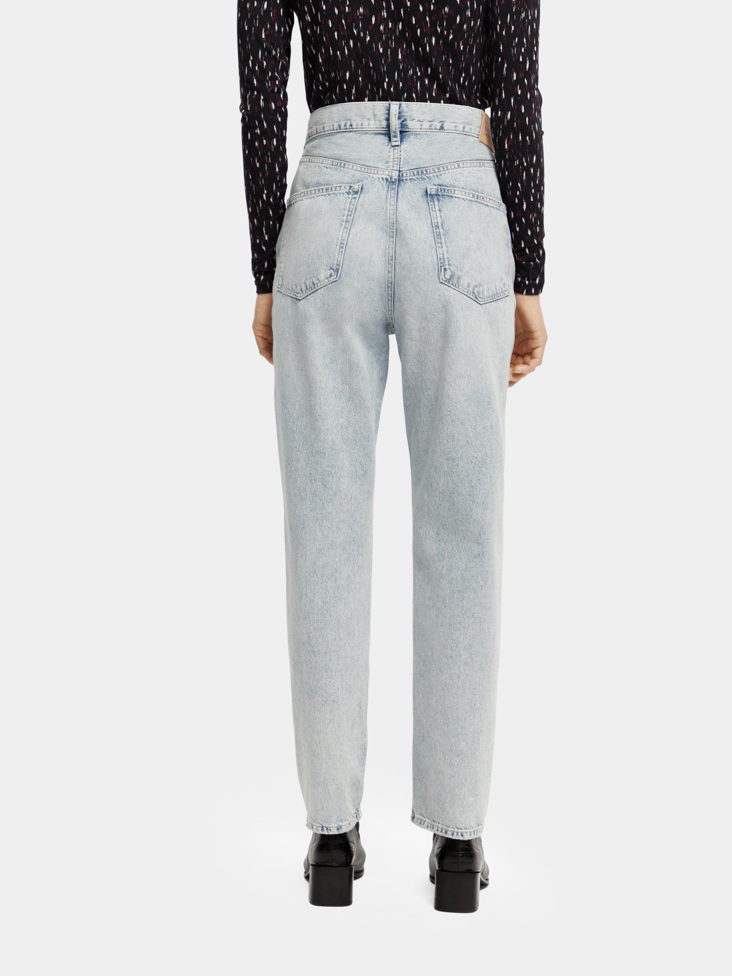 The Bay boyfriend jeans - New Era - Scotch & Soda NZ