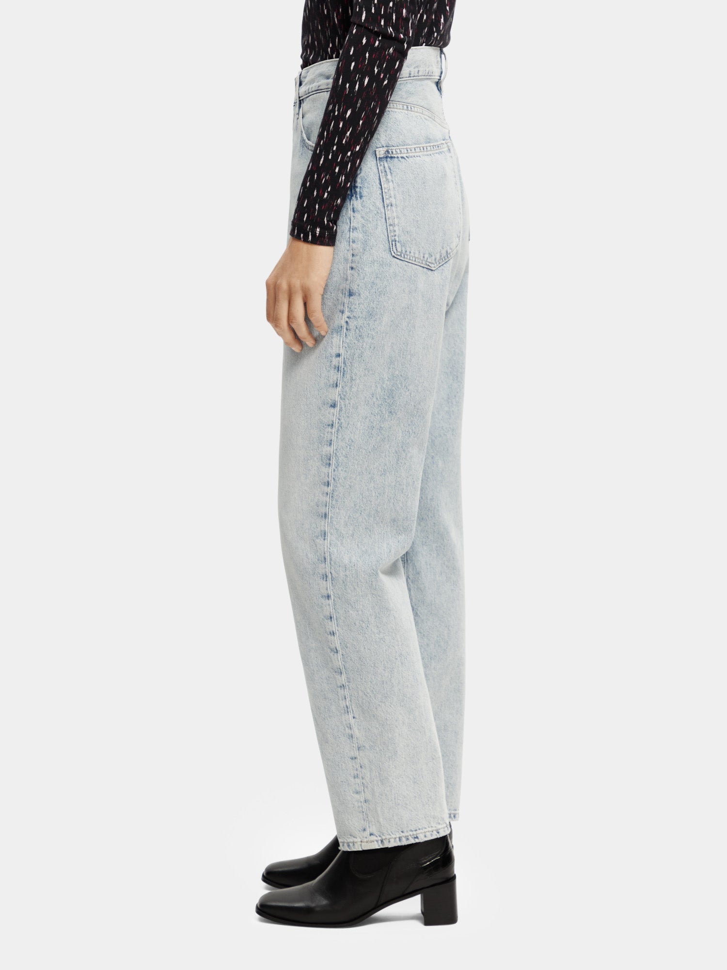 The Bay boyfriend jeans - New Era - Scotch & Soda NZ