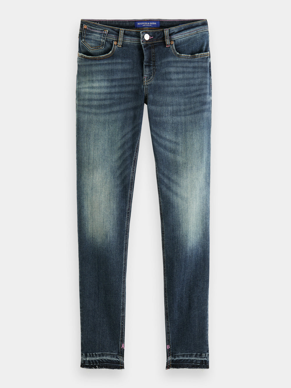 La Bohemienne mid-rise skinny-fit jeans - Scotch & Soda NZ