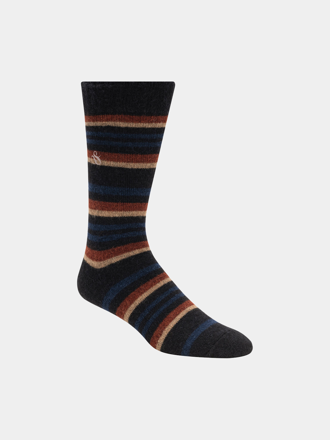 1-pack striped crew socks