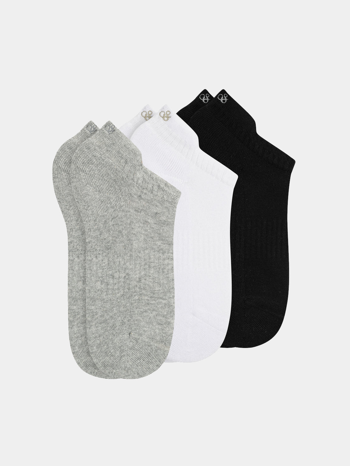 3-pack sneaker socks - Scotch & Soda NZ