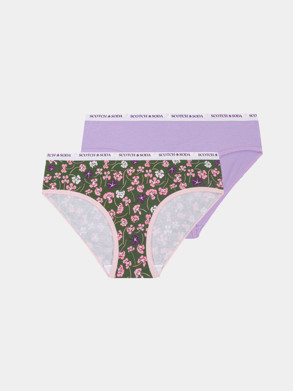 2-pack cotton underwear - Scotch & Soda NZ