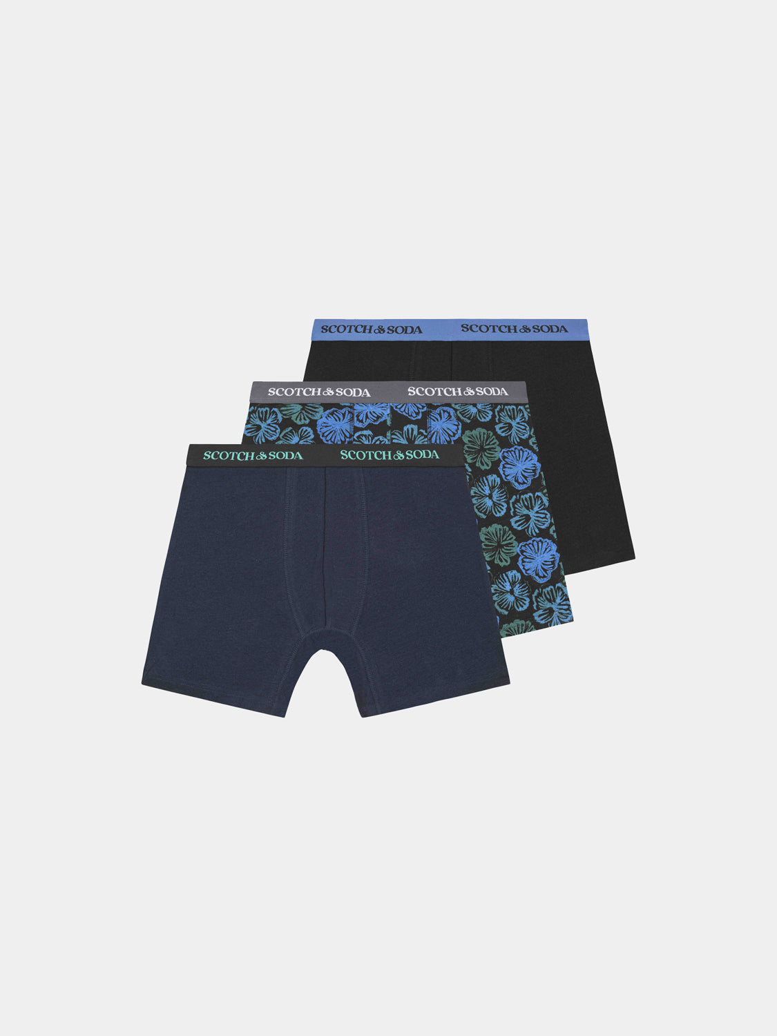 3-pack boxer briefs - Scotch & Soda NZ