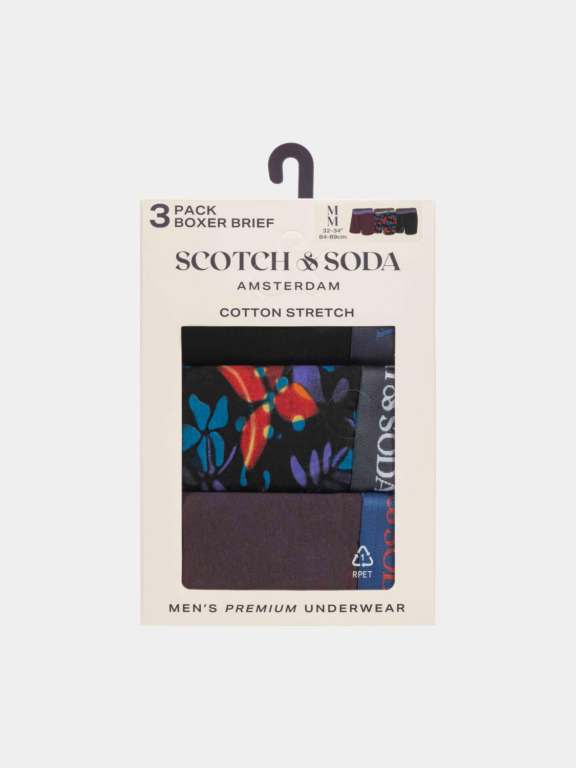 3-pack boxer briefs - Scotch & Soda NZ