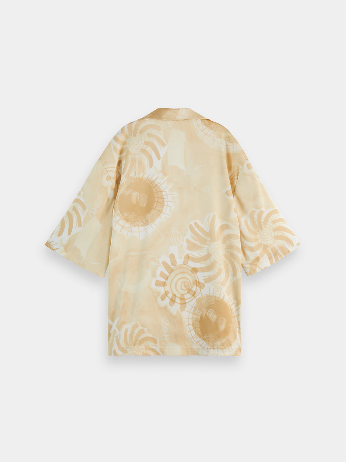 Satin short sleeved shirt - Scotch & Soda NZ