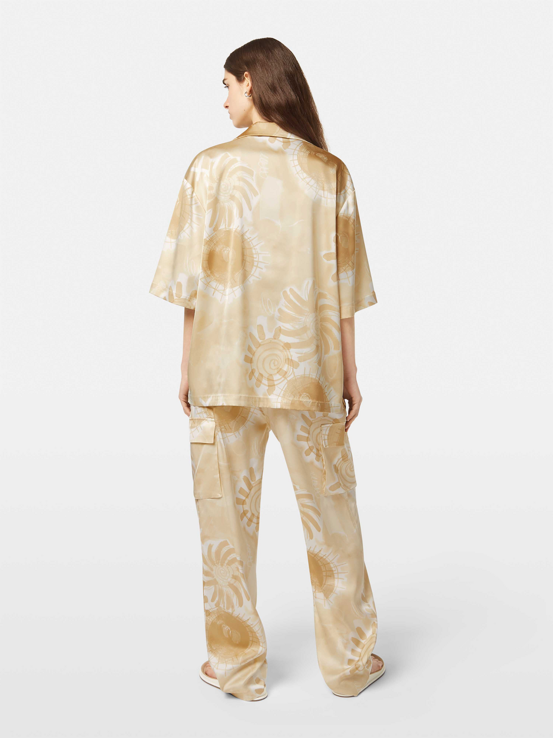 Satin short sleeved shirt - Scotch & Soda NZ