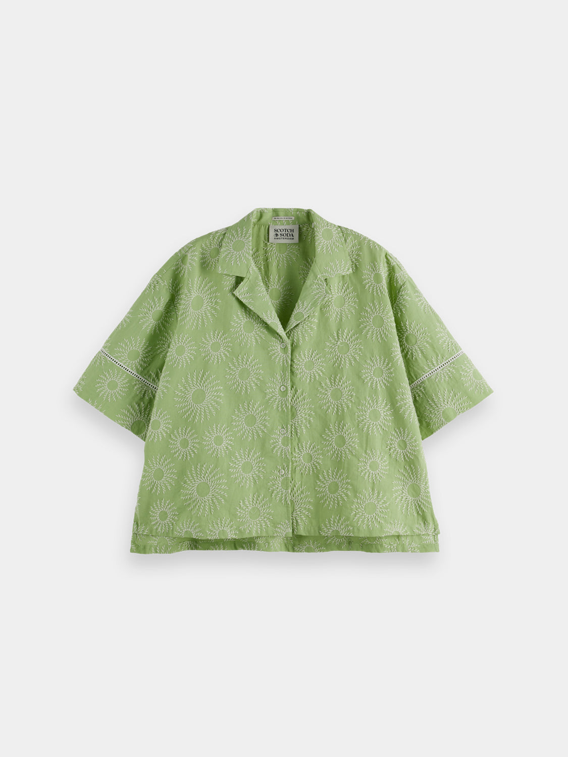 Embroidered shirt - Scotch & Soda NZ