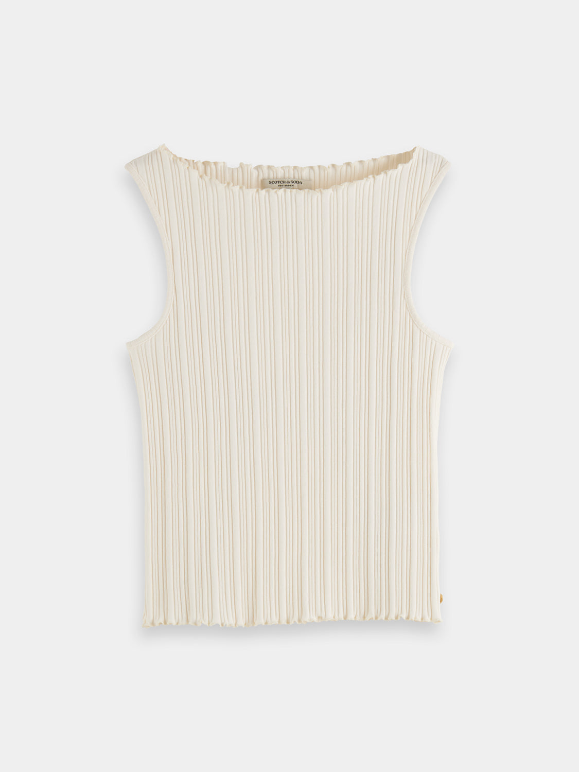 Structured ribbed tank - Scotch & Soda NZ