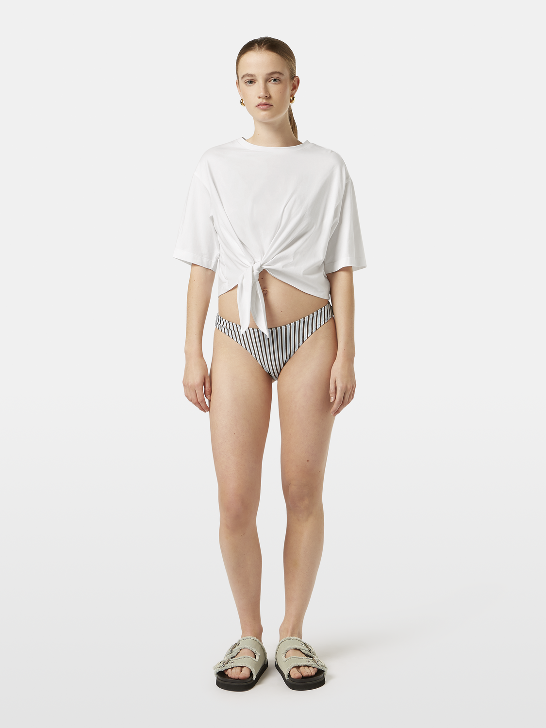 Knotted t-shirt - Scotch & Soda NZ