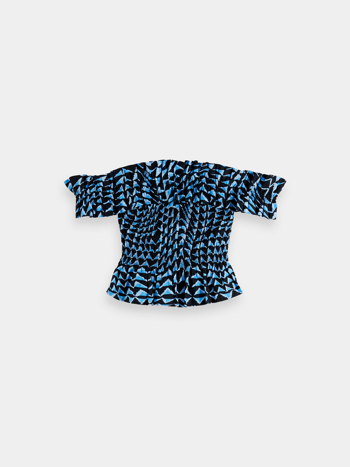 Off-shoulder ruffled tank top by Scotch & Soda, featuring a stylish design with ruffles and a relaxed fit.