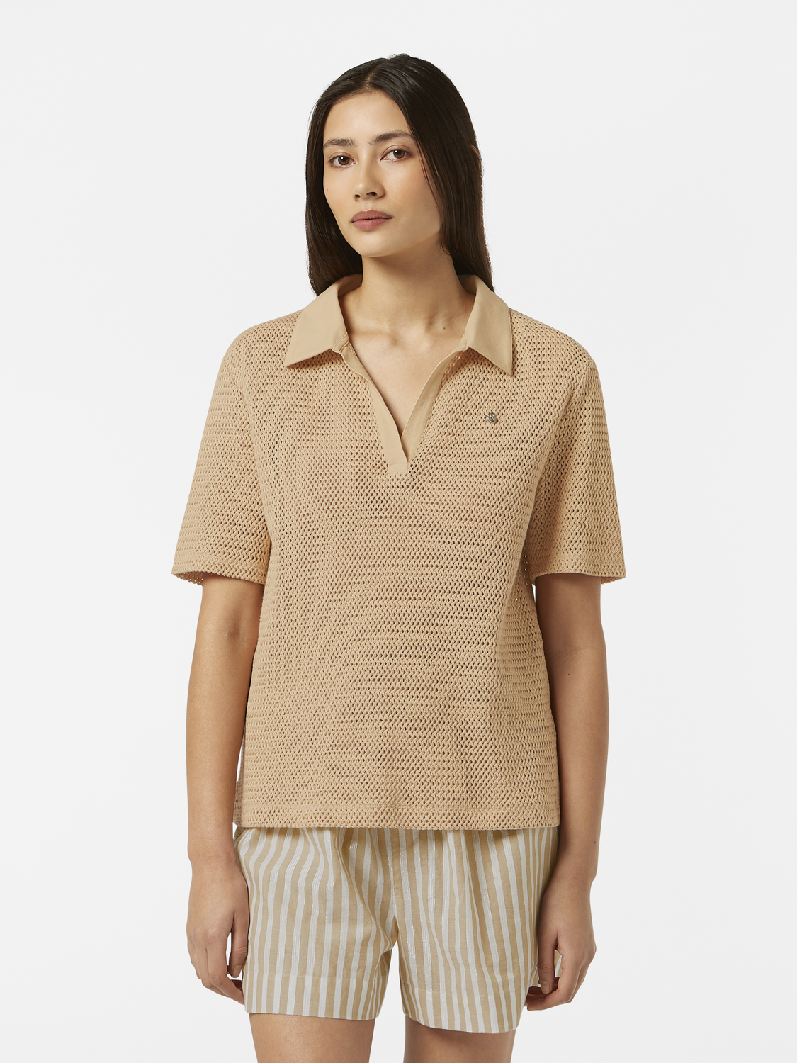 Crochet polo - Scotch & Soda NZ