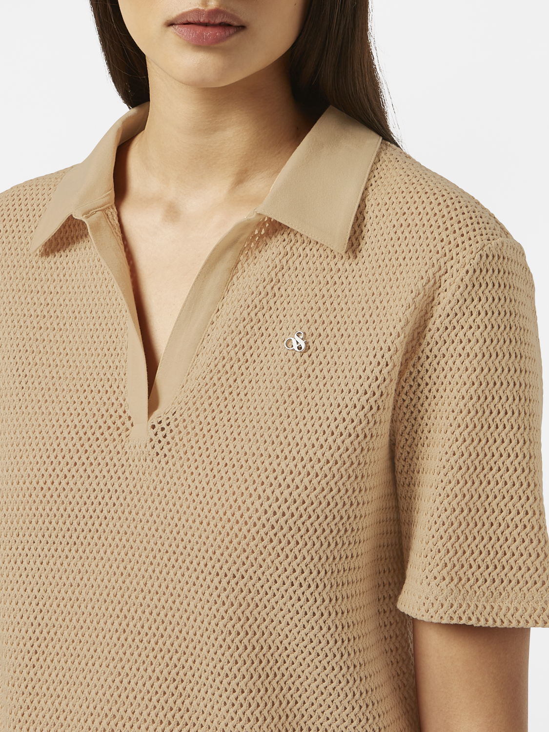 Crochet polo - Scotch & Soda NZ